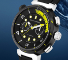 路易威登Tambour Street Diver Chronograph腕表，细节精致，性能卓越！